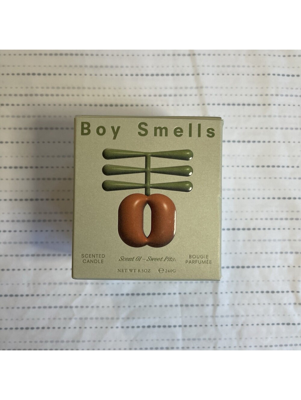 BOY SMELLS Sweet Pits Farm to Candle Collection Scent 01 8.5 oz New In Box